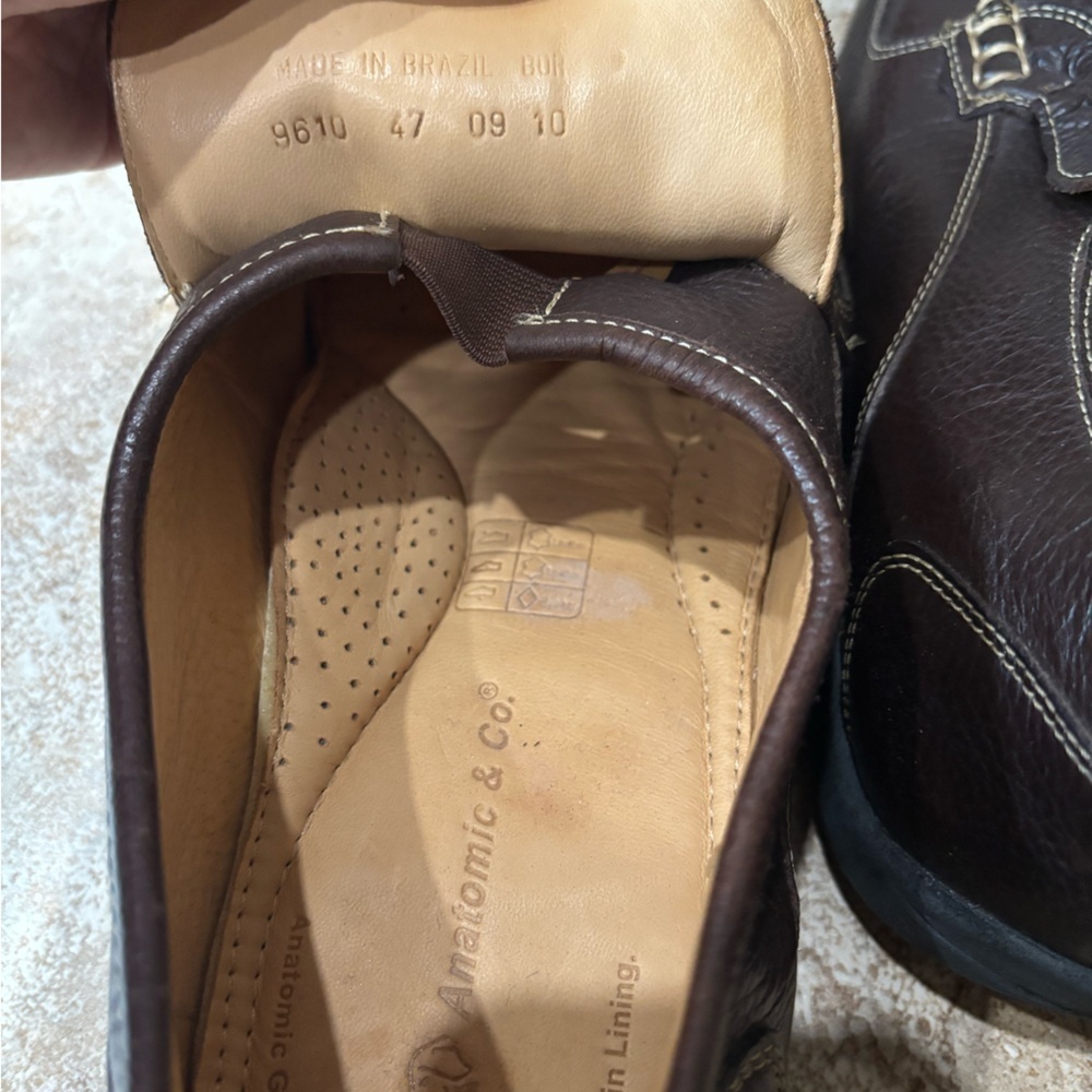 Anatomic shoes Men's Brown Leather Loafers - Picture 5 of 5